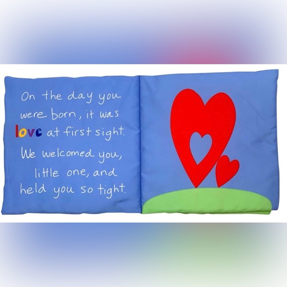 NIB Sandra Magsamen Welcome Little One Interactive Baby Crinkle Soft Cloth Book - Picture 5 of 5